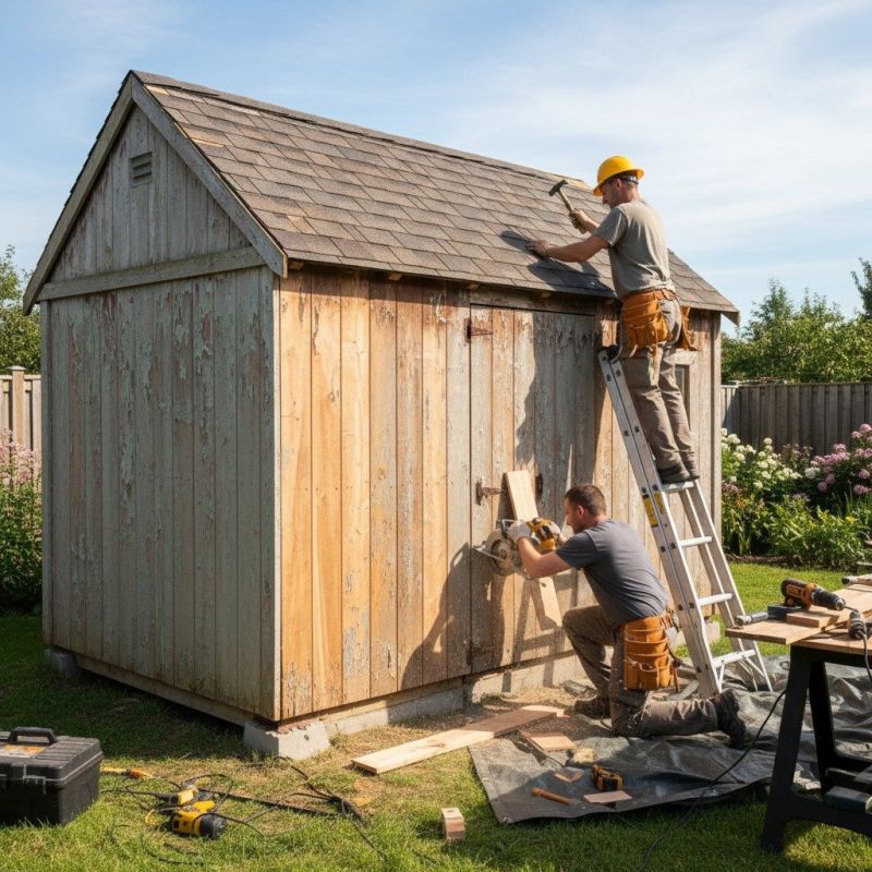 Shed Roof Replacement